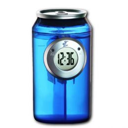 Blue H2O Can Clock