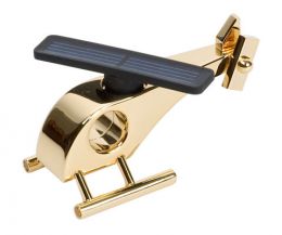 Gold-plated solar helicopter