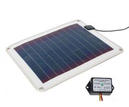 Solar Trader 10W Flexi Panel solar boat kit