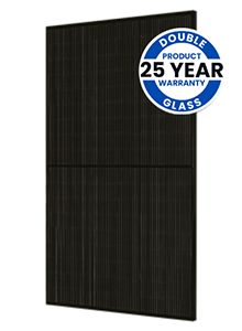 JA Solar 450W N-type Bifacial Double Glass LB All Black with MC4